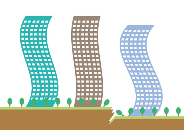 マンションで地震が起こったら?