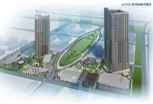 幕張ベイパーク敷地図