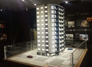 リビオ日本橋鞍掛ザ・レジデンスの建物模型