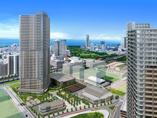 ①幕張ベイパーク スカイグランドタワー外観