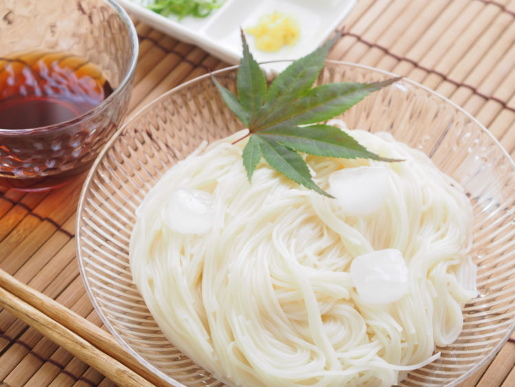 与えても良い麺の種類②「そうめん」