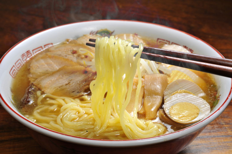 与えても良い麺の種類④「ラーメン」
