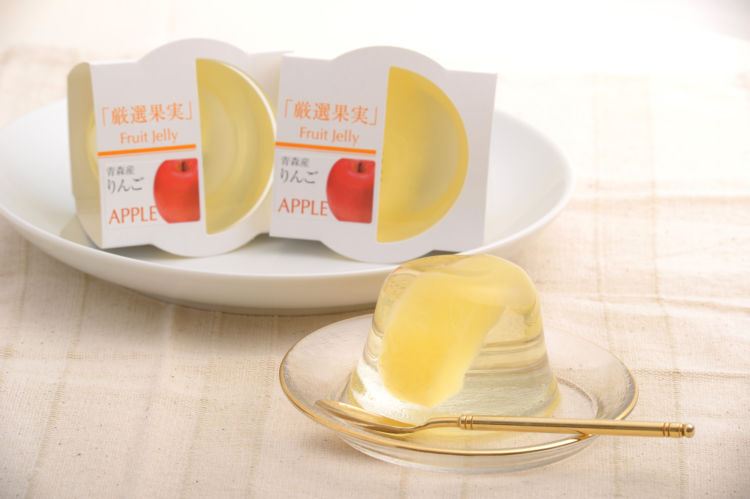 りんごの加工品③【りんごゼリー】