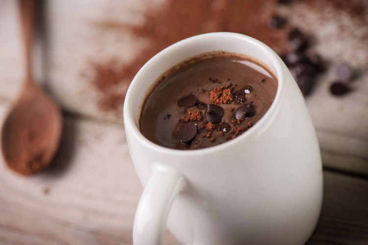 カフェイン テオブロミン チョコレート 飲み物