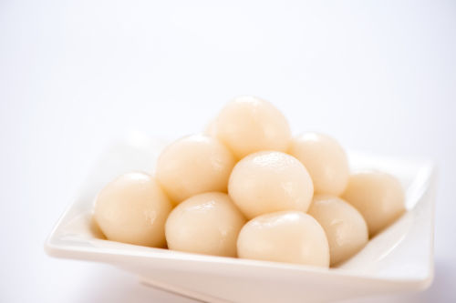 おすすめ豆乳レシピ②「豆乳を使った1口サイズのさつまいも団子」