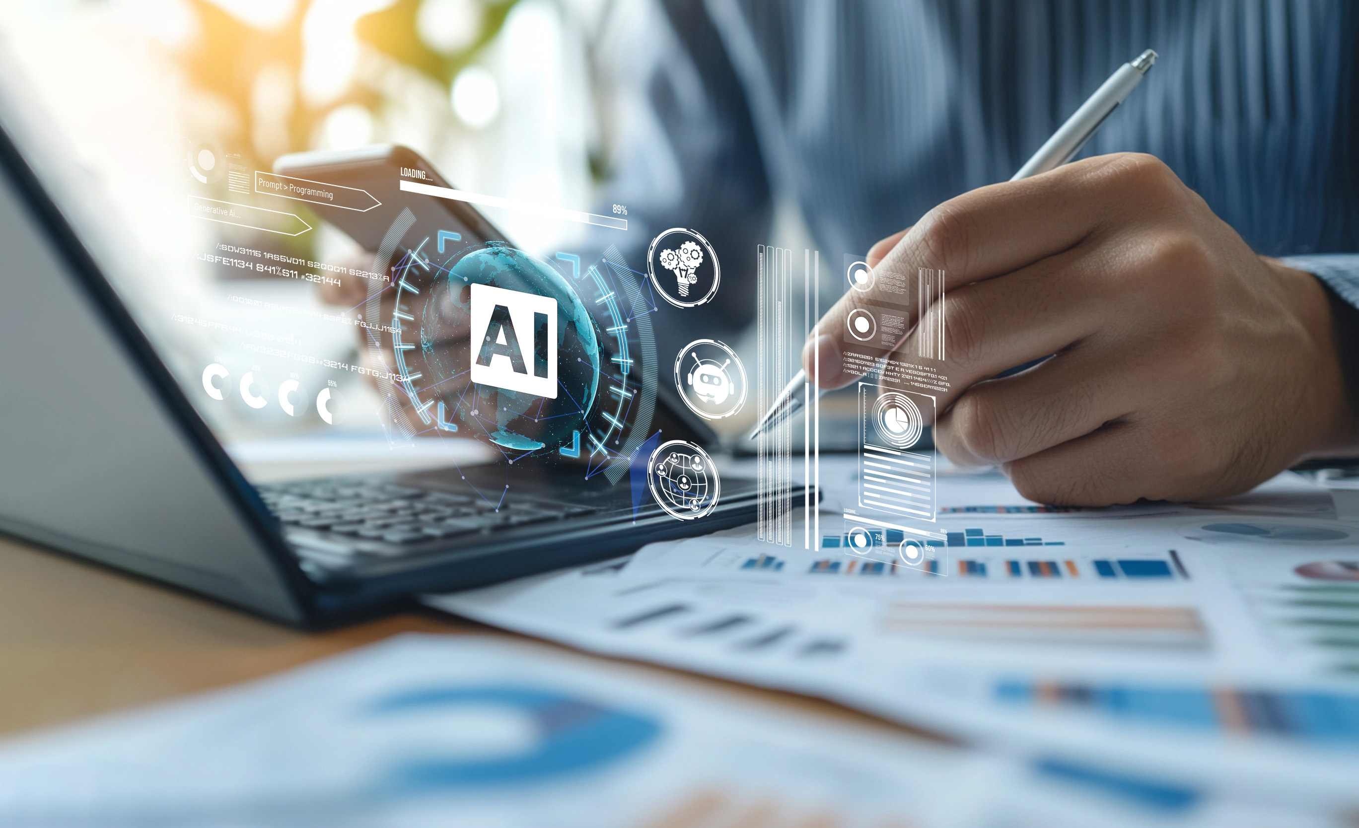 日本のAI法とは？企業に与える影響と対処方法をわかりやすく解説というタイトルの記事のサムネイル画像