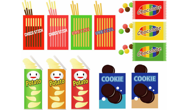 スピード採用！お菓子類の包装・ラベル貼り/モクモク軽作業♪
