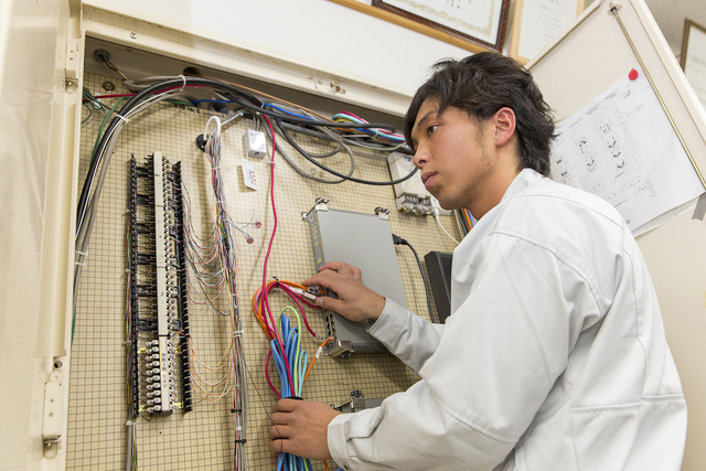 弱電設備、通信設備、消防設備の施工及び保守点検（郡山市）