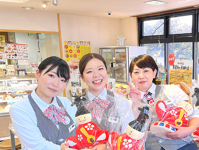 お菓子の接客・販売スタッフ