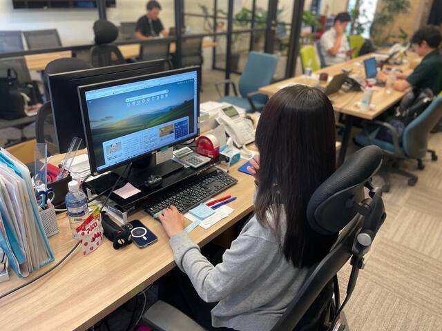 フロアコーティング専門店での一般事務