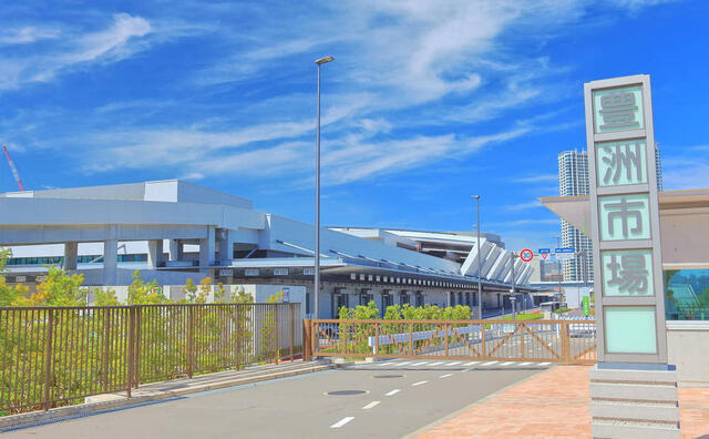 豊洲魚市場での簡単なお仕事