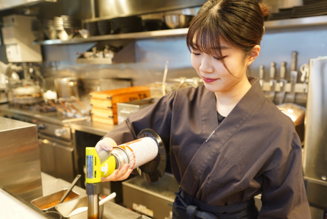 鶏soba 座銀 　本店（肥後橋店）/アルバイト・パート