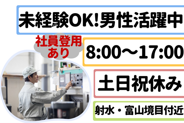  塗装機械のオペレータースタッフ_B0370