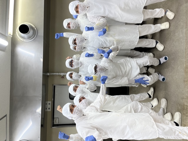 カステラ製造スタッフ