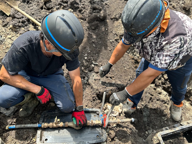 住宅給排水設備の配管工事スタッフ｜正社員