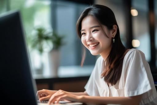 扶養枠内勤務OK  　話題の韓国コスメ会社で事務：/BSTB5894