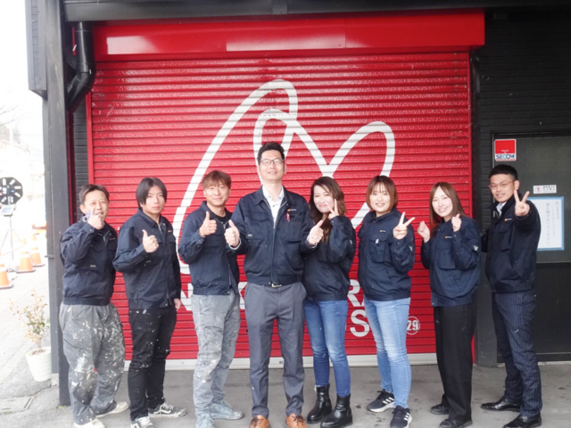 塗装会社での営業事務スタッフ