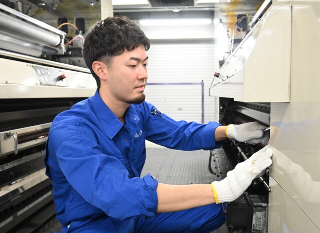 印刷オペレーター　【輪転機操作・メンテナンスなど】