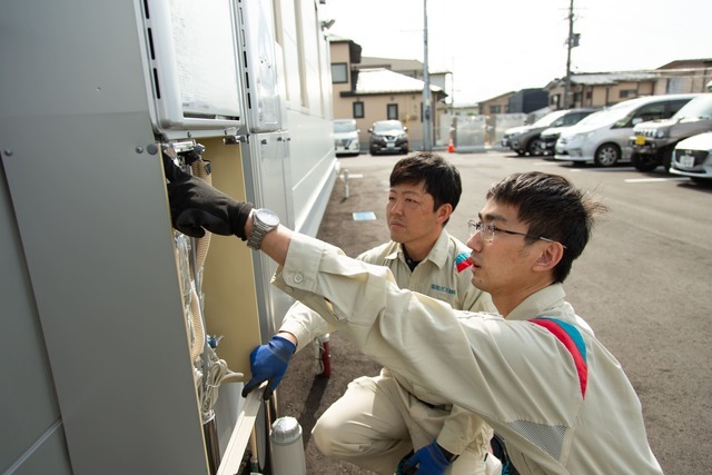 エネルギー専門商社での設備工事スタッフ