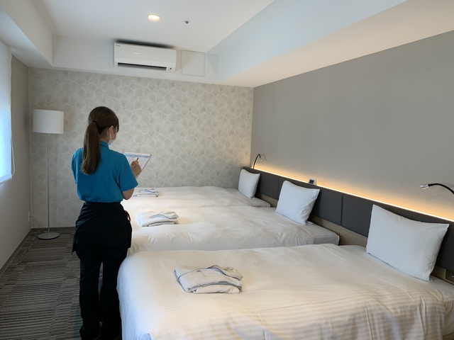 「天空橋駅」 ビジネスホテルの客室清掃点検スタッフ