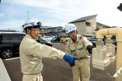 エネルギー専門商社での設備工事スタッフ