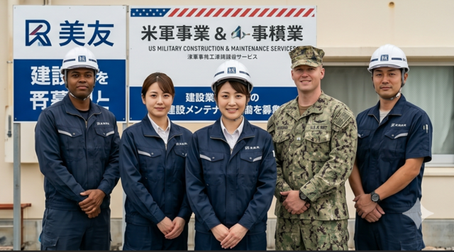 米軍基地内　設備メンテナンス｜経験者25万〜 / 未経験20万〜 | 土日米祝休み | 正社員