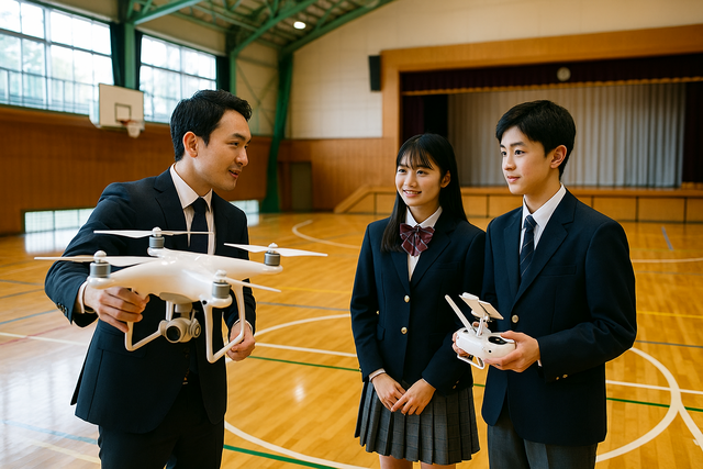 無人航空機縦者技能講師｜旭川