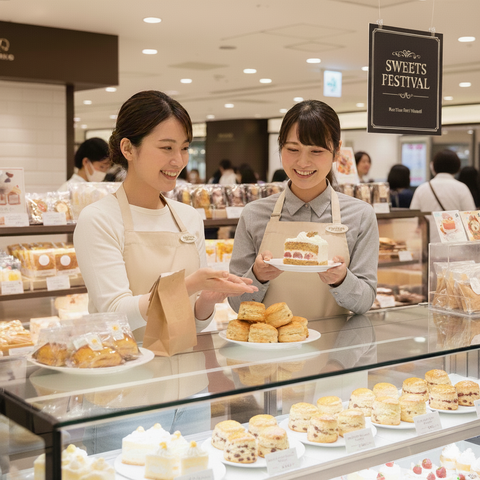スイーツ催事販売リーダー／正社員／東京都区部エリア