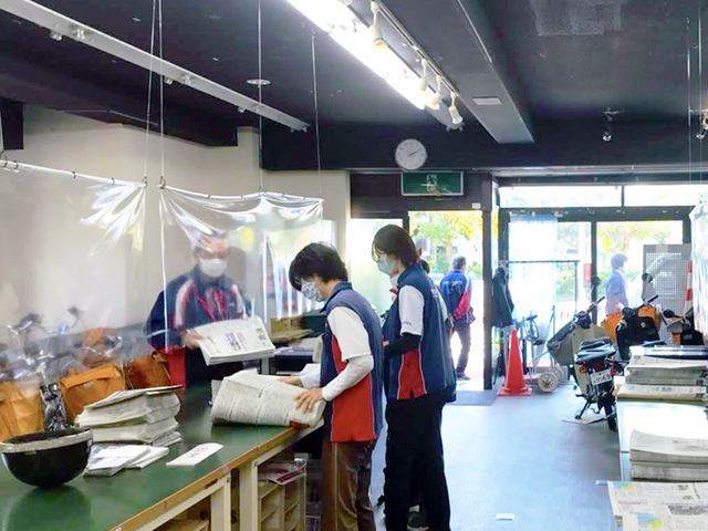 稲田堤店／夕刊配達スタッフ／アルバイト