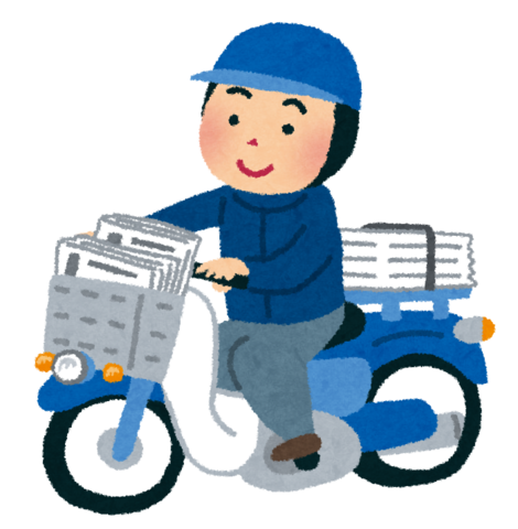 ☆急募☆【佐伯中央】大分合同新聞販売店での朝刊配達スタッフさん大募集
