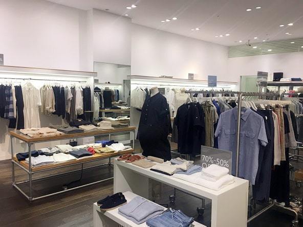 越谷マーガレットハウエルのアパレル販売スタッフ　契約社員