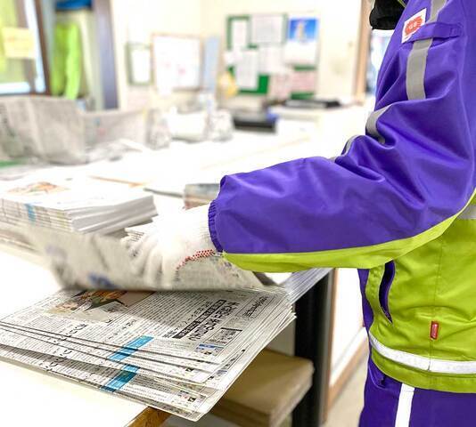 副業・兼業OK　安曇野市豊科地域　朝刊配達スタッフ１名募集中