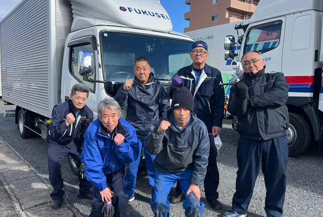 工業製品（集成材・鉄鋼材など）の大型中距離ドライバー