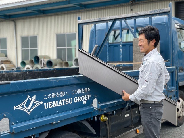 建築資材の配送ドライバー／正社員