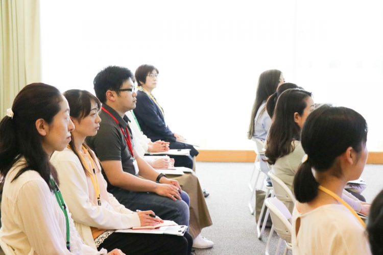 (これからベビーシッターとして活躍予定の参加者の皆さん)