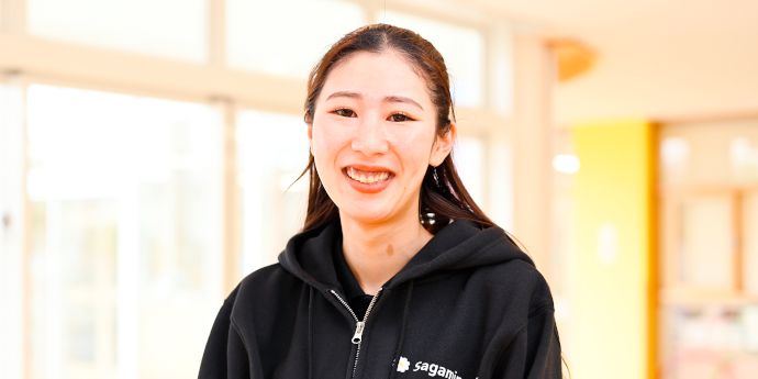 優しく温かい、常に笑顔で子どもや保護者に接し、安心してもらえる保育教諭でありたい