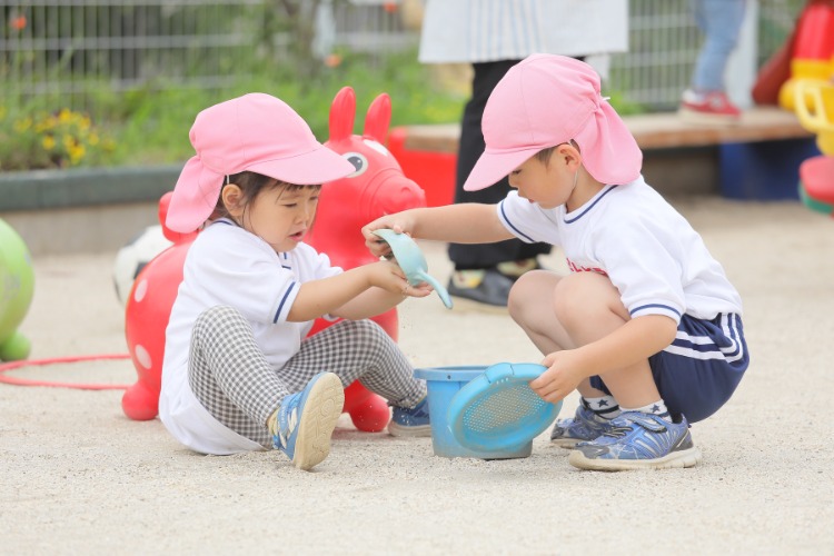 遊びながら学ぶことも大切に。主体性と社会性を身に着ける