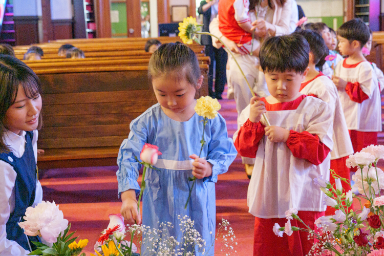 心を込めてささげる「心の花束」