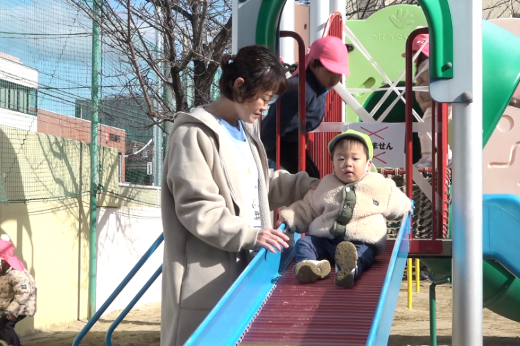 のびのびあそべる環境が成長を支えています