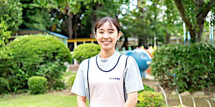 大きな庭園で、子どもたちの「やりたい！」がどんどん引き出されています！