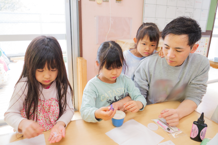 一人ひとりを尊重する関わりが、子どもたちの自由な発想のきっかけに！