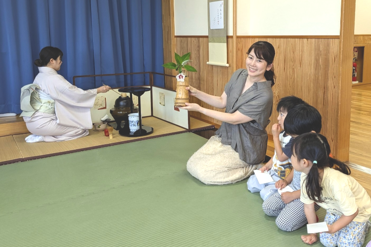 知識不要！子どもと楽しむ茶道や華道