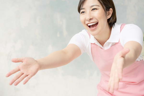 笑顔の保育士さん