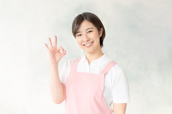 オッケーしている女性