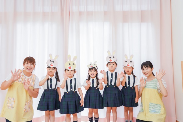 お遊戯会の様子