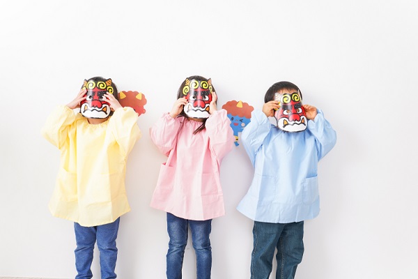 保育園の節分会とは?流れやねらい、子どもとのかかわり方とゲーム出し物のアイデア
