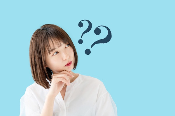 困っている女性