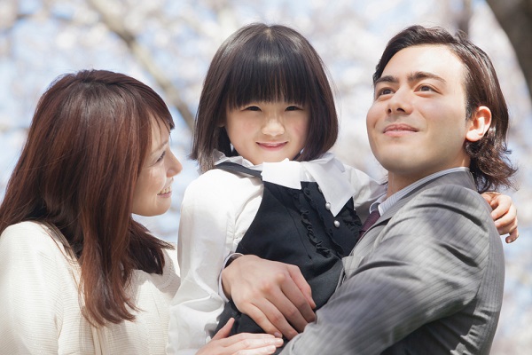 入園式を迎える子ども