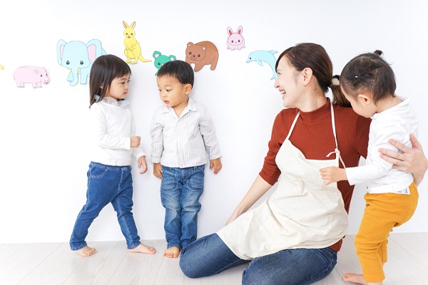 先生と子どもたち