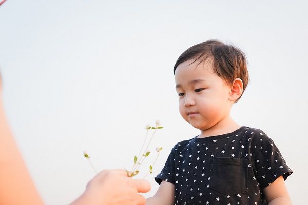 5月の2歳児の写真